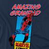 Marvel Comics Mens Amazing Grandad Spider-Man Corner Box T-Shirt