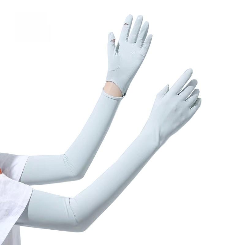 Summer Womens Breathable Uv Protection Gloves With Touch Screen For Outdoor Cycling And Sports