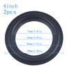 2 Packs Ring Speaker Cloth Edge Repair Parts Speaker Surround Rubber Replacement Parts for Speaker Repair or DIY