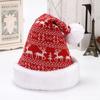 Snowfake Elk Hat Winter Thicken Knitted Velvet Cloth Adult Christmas Hat Merry Christmas Decor Gifts Happy New Year 2025 Naviida