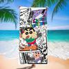 Extra Large Kids Quick Dry Bath Towel Cartoon Character Digital Print Double Sided Flannel Microfiber Beach Towel