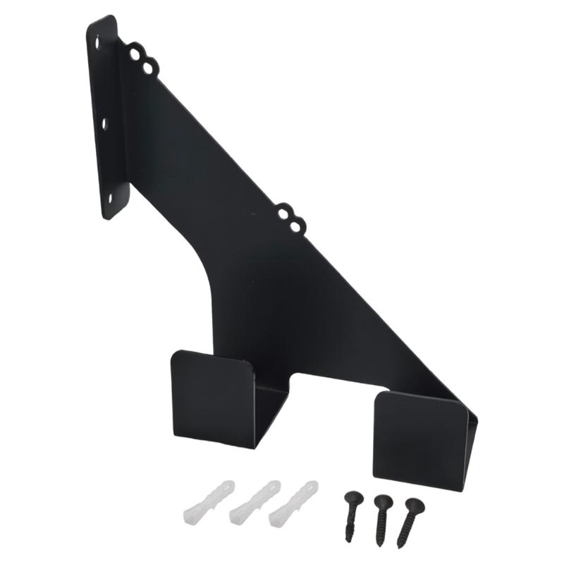 Garage Wall Hanger Rack for Chainsaw Storage Heavy Duty AntiScratch Easy Installation Tool Organizers Steel Construction