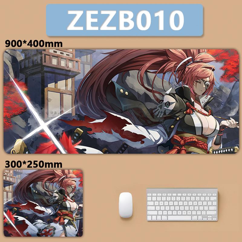 Guilty Gear Bridget Nagoriyuki May Ramlethal XXL Large Gaming Mouse Pad Non-slip Office Keyboard Mats Desk Mat Mousepad