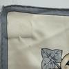 HERMES World rhythm silk Calle 90 scarf blue silk Used