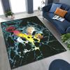 Anime One Punch Man Saitama Cartoon Cartoon Rug for Bedroom Living Room Sofa Home Doormat Decor,Kids Play Non-slip Floor Mat