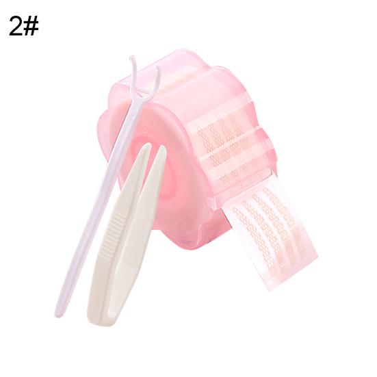 360Pcs Flower Shape Lace Double Eyelid Adhesive Stickers Tape Women Makeup Tool