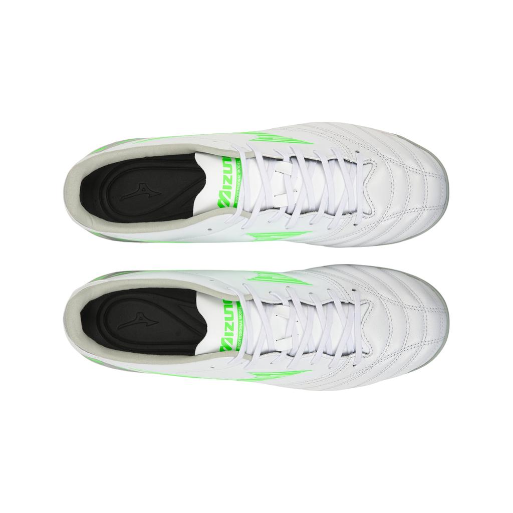 Mizuno Morelia Neo 4 Pro As Comfortable Non-Slip Durable Soccer Shoes Men Sneaker White Green P1GD253537