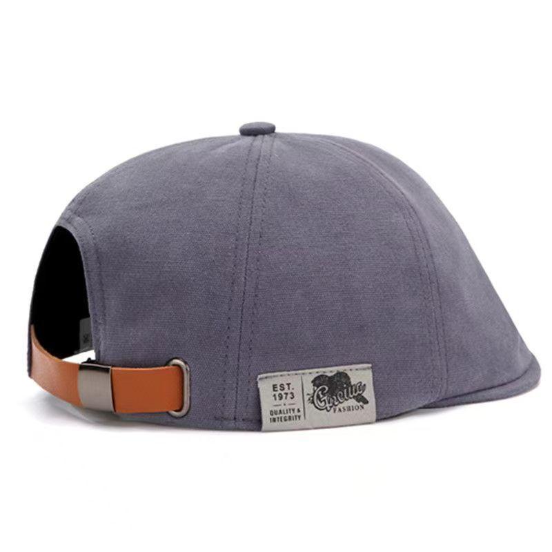 Retro classic beret for men and women Japanese street trend back wearing hat woman Korean version beret