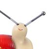 1 Pair Snail Planter Climber Flower Pot Edge Decoration Resin Cute Snail Figurine with Spring Tentacles for Home Garden Indoor Plants Decor