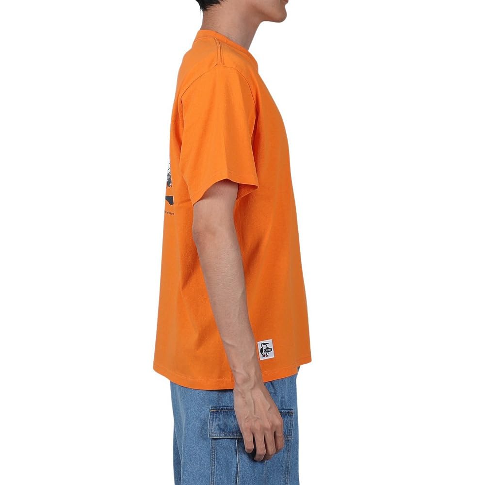 Go Outdoor Pocket Orange [Chums] T-Shirt T-Shirt Men's