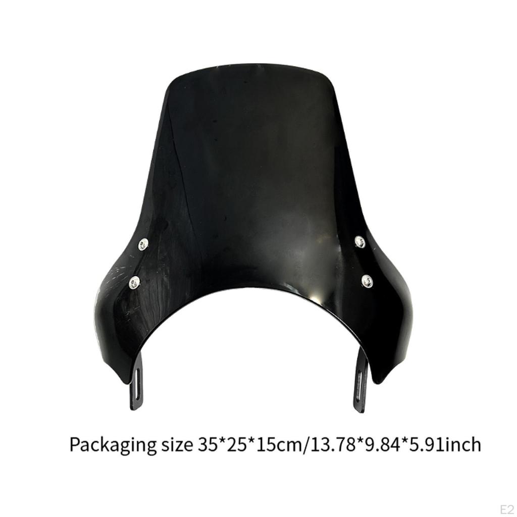 Motorcycle Windshield Windscreen Replacment Sturdy Professional Easy To Install Protection Wind