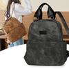 Schoolbag Backpack 1011 Autumn New Fashion Women's Soft Leather Backpack Leisure Commuter Simple Travel School Bag