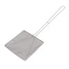 Oil Residue Shovel Strainer 304 Stainless Steel Square Fine Mesh Wok Skimmer Slotted Spoon for Cooking Frying Oil