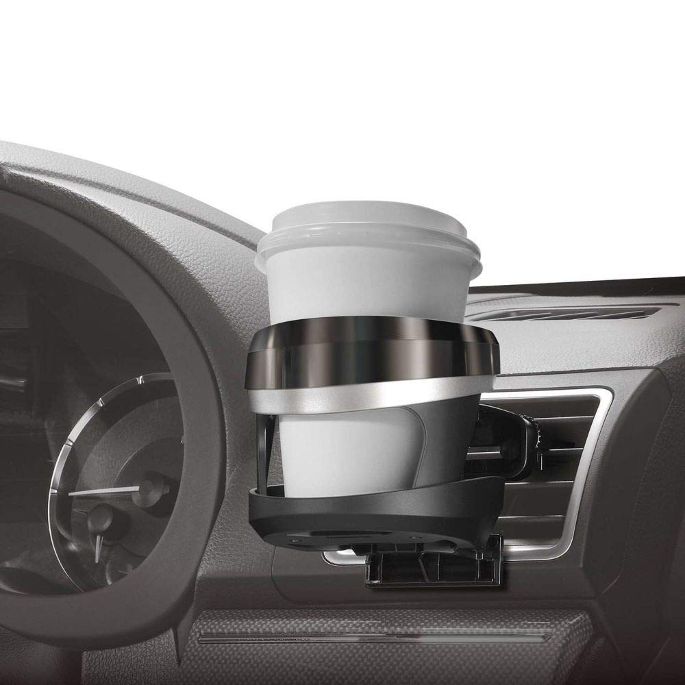 Carmate DZ548 Car Drink Holder, 3 Stage Movable, Swing Spot, Air Conditioner Mount