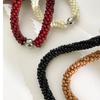 Retro Beads Women's Necklace Stainless Steel Magnetic Clasp Bohemian Necklace  Wedding