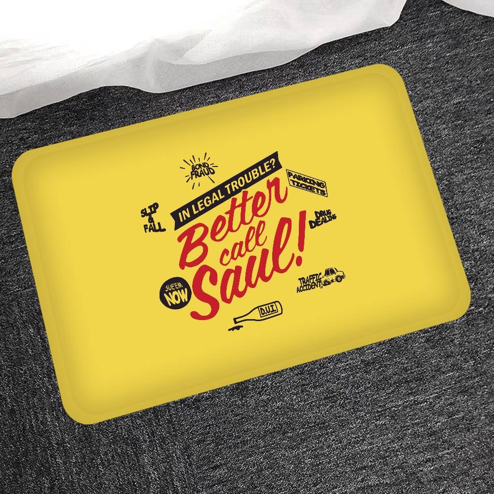 Classic Movie B-Better Call Saul Entrance Door Mat Nordic Style Bedroom Living Room Doormat Home Balcony Anti-Slip Home Decor