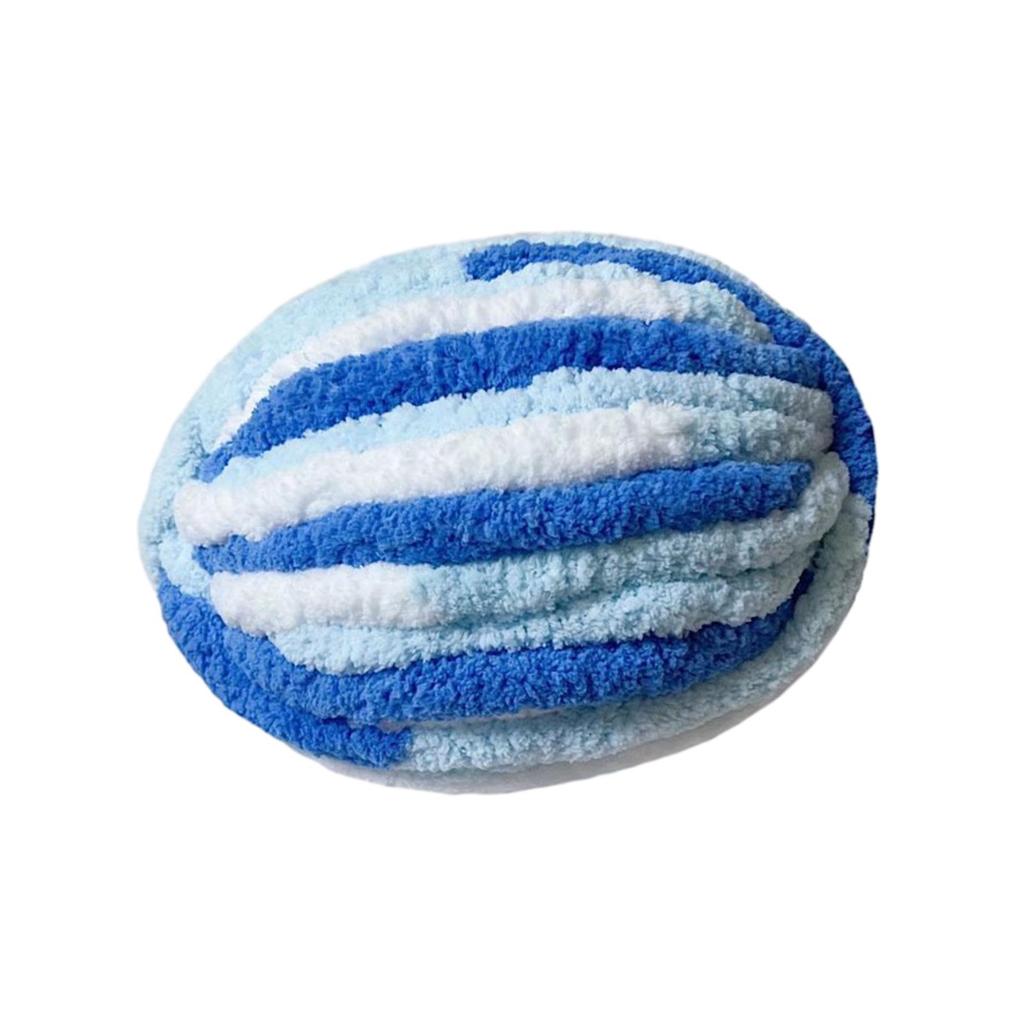 Thick Chunky Yarn Bulky Yarn Comfortable Knit Yarn Polyester Yarn for Knitted Blanket Mat Weaving Scarf DIY Craft Cushion