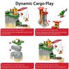 BRIO Cargo Mountain Set 36010, for ages 3 and up. [Toy, Wooden Toy, Wooden Rail, Rail Set, Gift (Birthday/Christmas)]