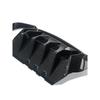 For Bmw F10 F11 CS Style Rear Diffuser Bumper Lip Carbon Fiber Look Auto Body Kit 2011 2012 2013 2014 2015 2016 Rear Bumper