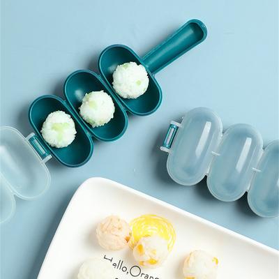 Rice Ball Maker Rice Roll Shaker Lunch Maker Mould Easy To Clean DIY Rice Baller Shakers Ball Shaped Kitchen Tools Rice Ball Mold
