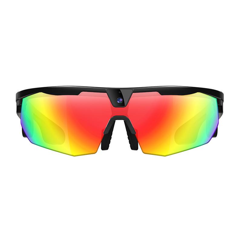 AI Smart Cycling Glasses: 800W Camera & Audio Translation for First-Person Sports Videos