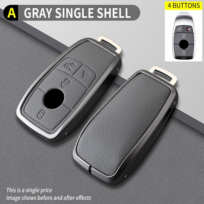 Maybach Model A Key Case In Elephant Grey