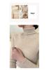 Little Goat Pure Cashmere Women's Slim-Fit Black Turtleneck Sweater