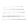 Coffee Pod Holder ABS Space Saving Wall Cabinet Mounted Adhesive Coffee Capsule Rack for 20 Capsules