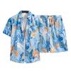 Beach Clothes For Men 2 Piece Set Hawaiian Shirt and Shorts Set Men Fashion Clothing Printing Casual Outfits Summer Beachwear