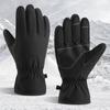 Men Women Winter Camouflage Fleece Thickened Ski Gloves Warm Non-slip Windproof And Waterproof Touch Screen Hiking Glove