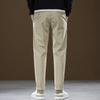 Mens Pants Cotton Casual  Stretch Male Trousers Man Long Straight High Quality Plus Size Pant Suit