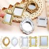 Doll House Decor 1/12 Mini Victorian Tiny Furniture Ornament Dollhouse Mirror Miniature