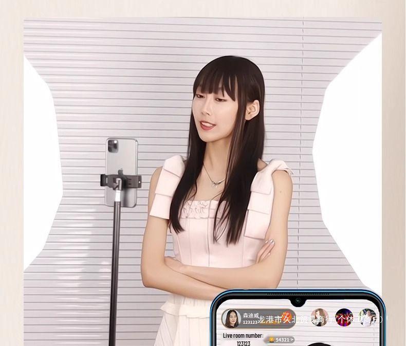 Professional Deep Throw Softbox Light for Photography & Live Streaming