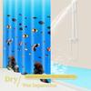 1pc Ocean Sea Life Shower Curtain Waterproof PEVA Beach Bathroom Accessories Personalized Design