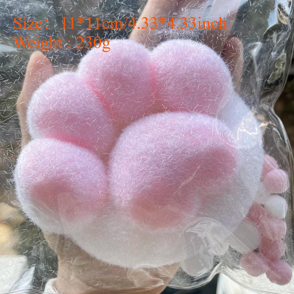 Jumbo Soft Squishy Cat Paw Stress Relief Toy, Extra Large Sensory Fidget Toys for Anxiety ADHD Focus, Kids Adults Squeeze Gift