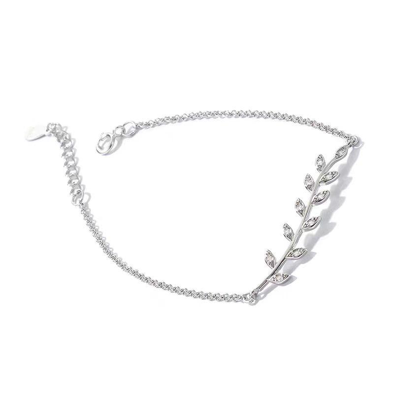 Magical Olive Leaf Bracelet for Women - Korean Style, Simple, Elegant, Forest-Inspired Design
