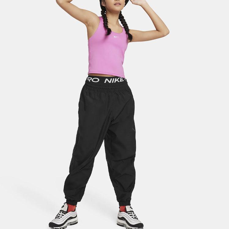 Nike Sportswear Logo Joggers Kids Bottoms Black FN8659-010