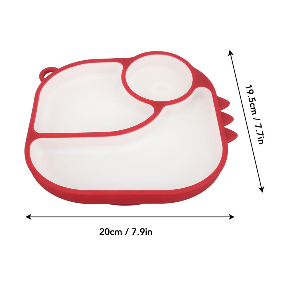 Divided Silicone Suction Plate for Baby