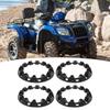 4Pcs Wheel Hub T  Cover Hub S Tire         for ATV Go Kart