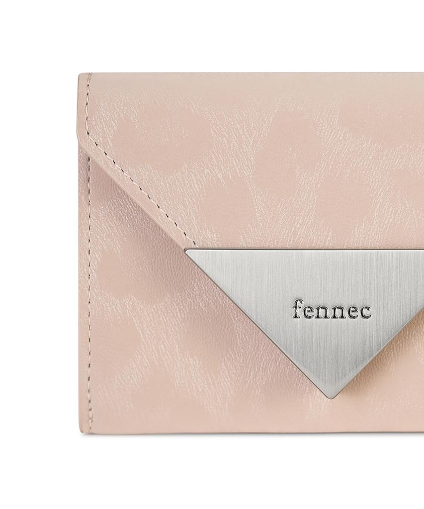 Fennec Matt Triangle Wallet - Leopard Blossom
