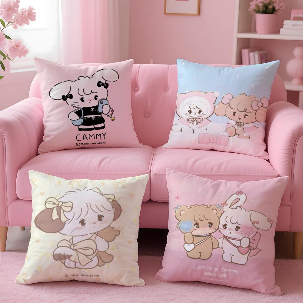 Trendy MMikkoiou Cushion Cover Comfortable Durable Pillow Cover MultiScene for Home Office Car Sofa