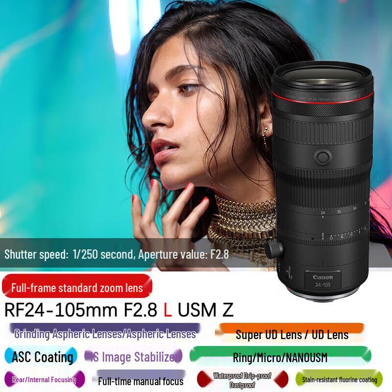 Canon RF 24-105mm F2.8 L IS USM Z Lens