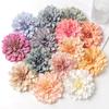 3Pcs Artificial Snowy Flower 11cm Silk Flower Head Home Decoration Wedding Decor DIY Bridal Chest Flower Party Accessories