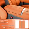Nappa Leather Booster Mat for Xiaomi YU7 Console Armrest, Car Interior Modification Accessory