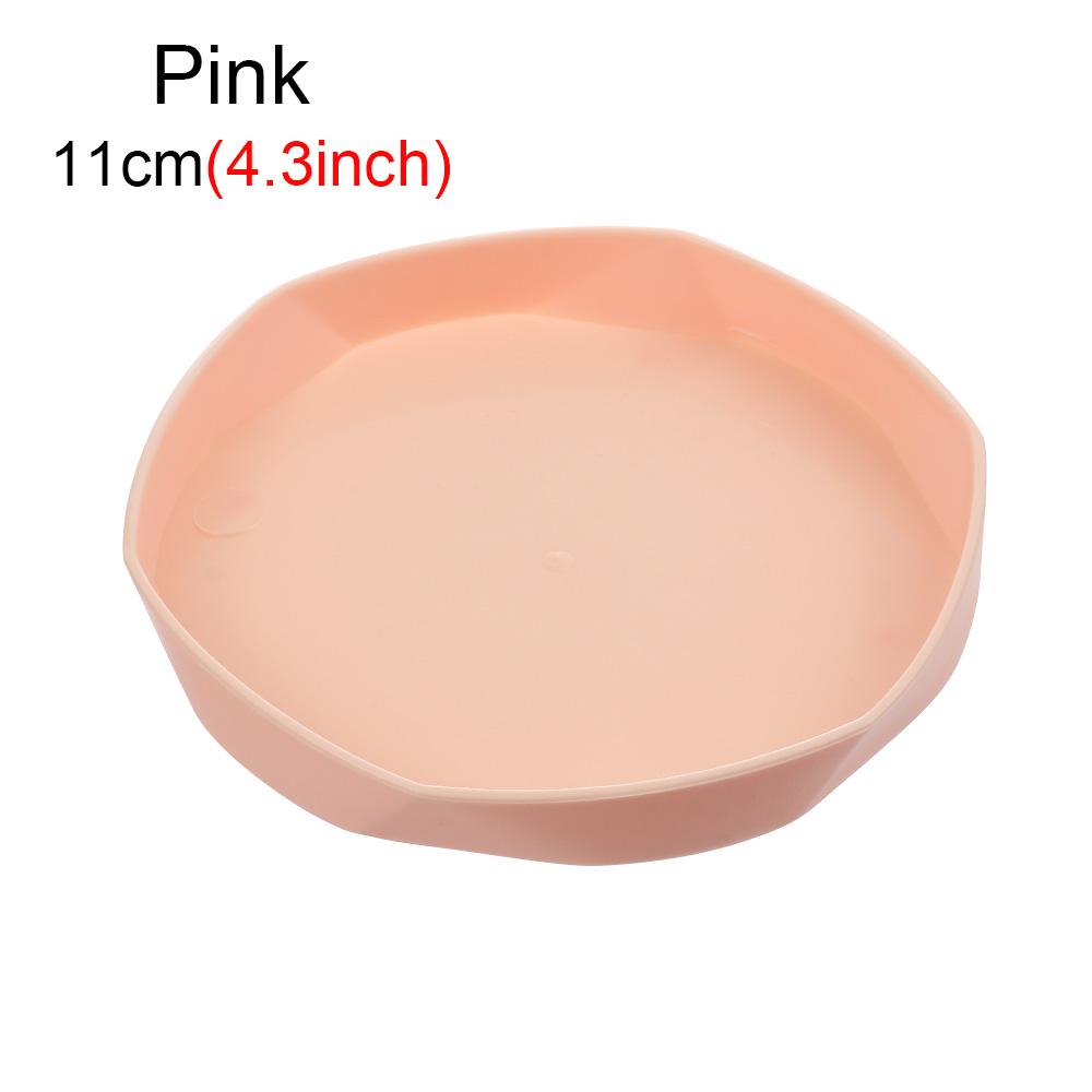 1 Pc Durable Plastic Resin Plant Saucer Drip Trays Plastic Tray Saucers Indoor Outdoor Thickened Flower Pot Garden Tool