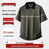Men's Plus Size Business Casual Polo T-Shirt