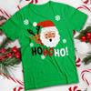 Lustiges Herren- und Damen-Weihnachts-T-Shirt mit Santa und Rentier #MC