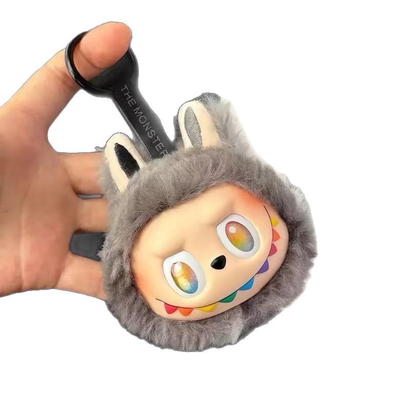 Cute Plush Rab Keychain Creative Gift Book Bag Pendant