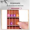 Universal Zhongruan Fingering & Note Stickers – Residue-Free, Easy-Remove Fretboard Positioning