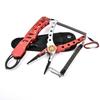 Stainless Steel Fishing Pliers Set With Fish Gripper Hook Remover Bass Pike Trout Lure Gear